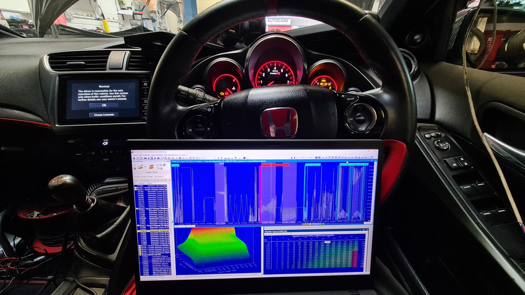 HONDA CIVIC 2015 FK2 Type-R - CUSTOM TUNING — TPW Engineering