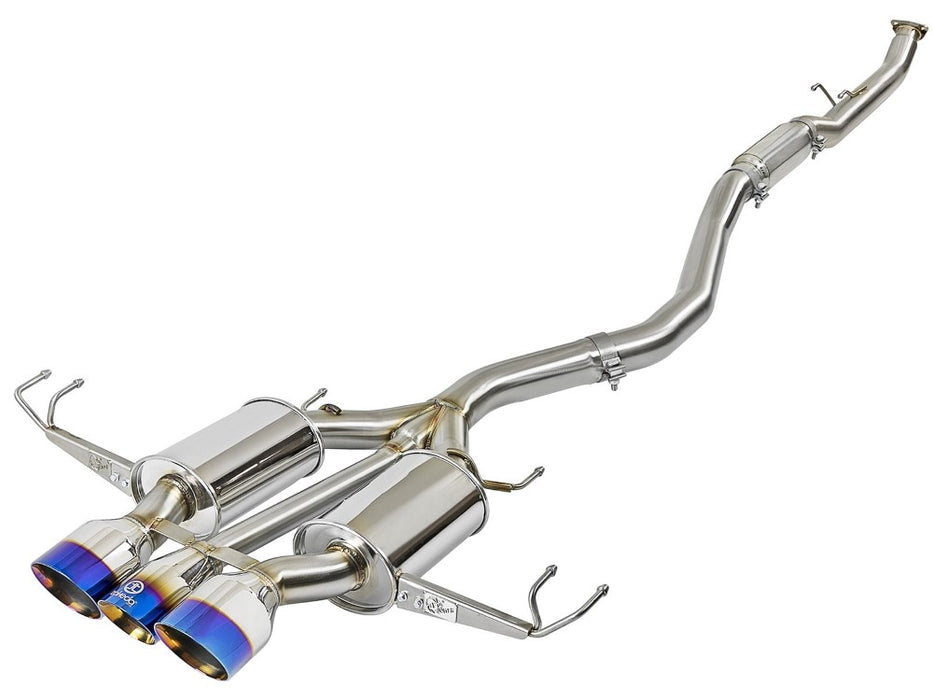 AFE TAKEDA 3" STAINLESS EXHAUST SYSTEM - HONDA CIVIC TYPE R 17+