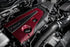 Eventuri Carbon Fibre & Red Carbon/Kevlar Engine Cover - Honda Civic Type R FK2/FK8